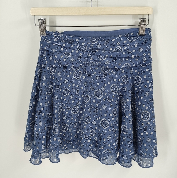 Aerie | printed wrap skirt - Picture 3 of 5
